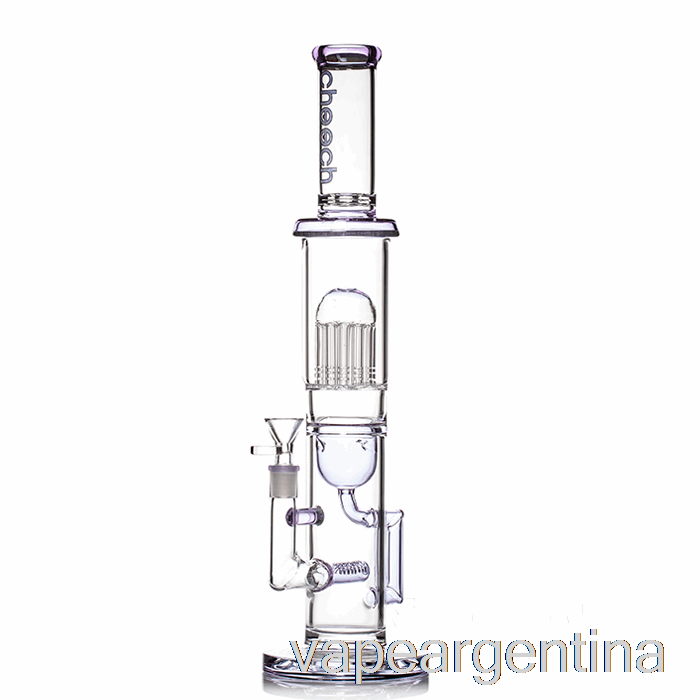 Reciclador De árboles De Vidrio Cheech Big Rig Bong Vape Púrpura Argentina